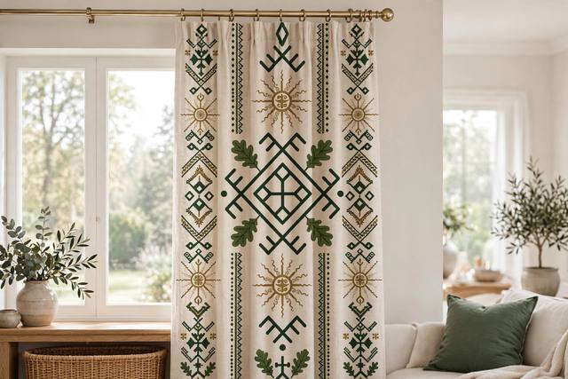 Curtain panel