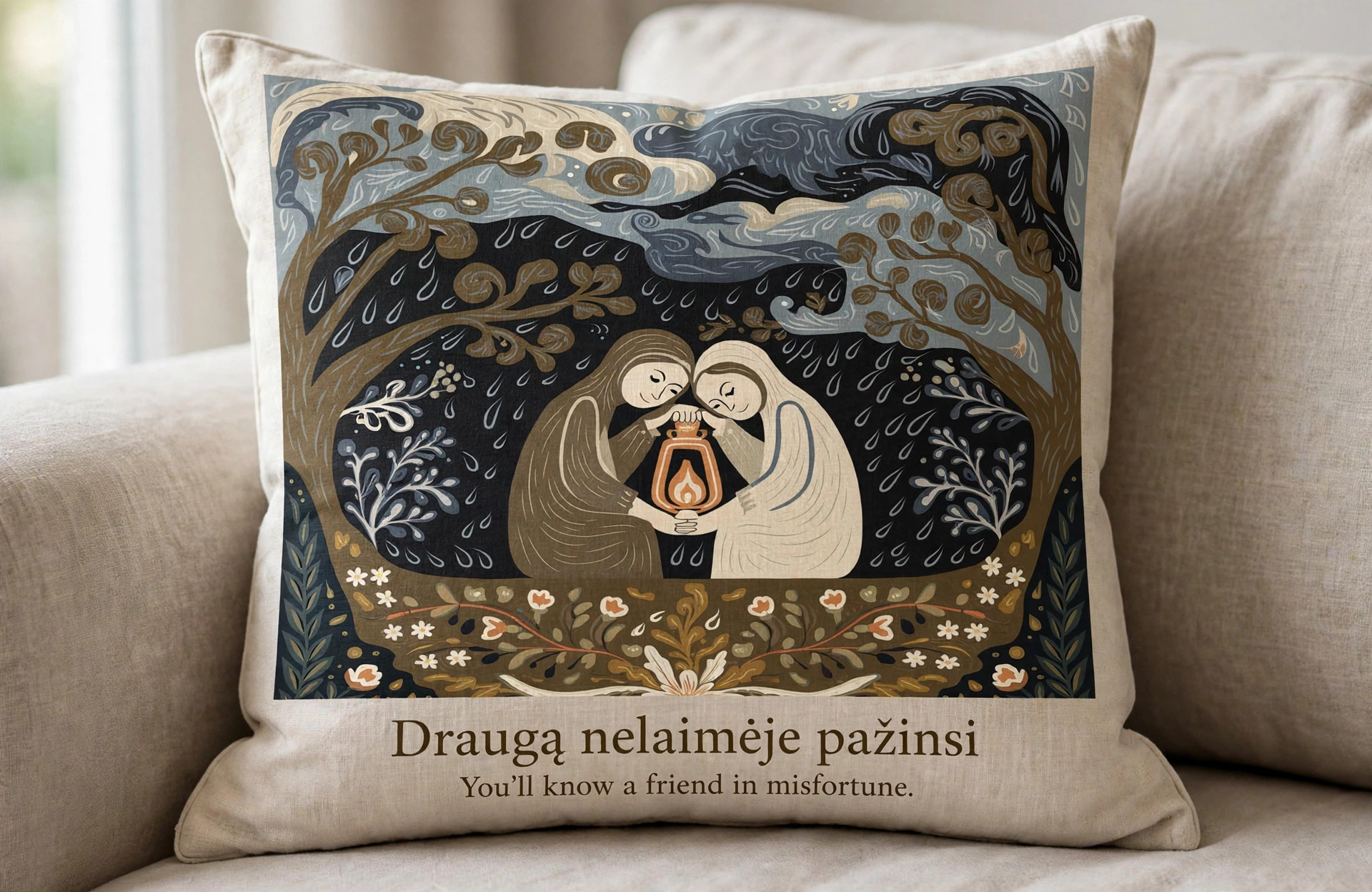 Draugą nelaimėje pažinsi