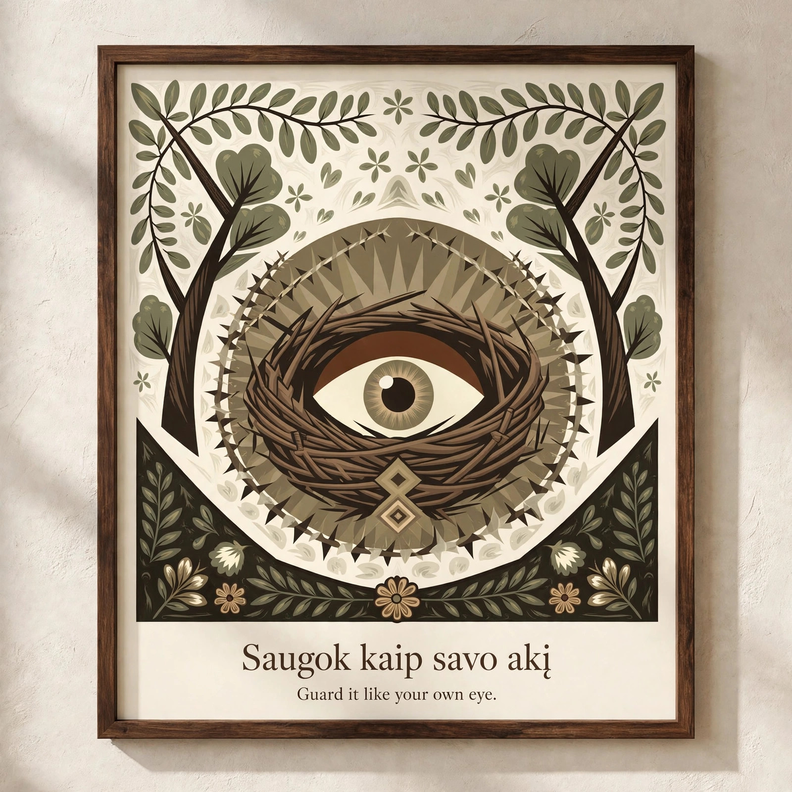 Saugok kaip savo akį